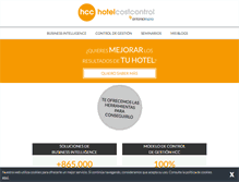 Tablet Screenshot of hotelcostcontrol.com